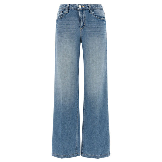 L'Agence Blue Cotton Jeans Denim