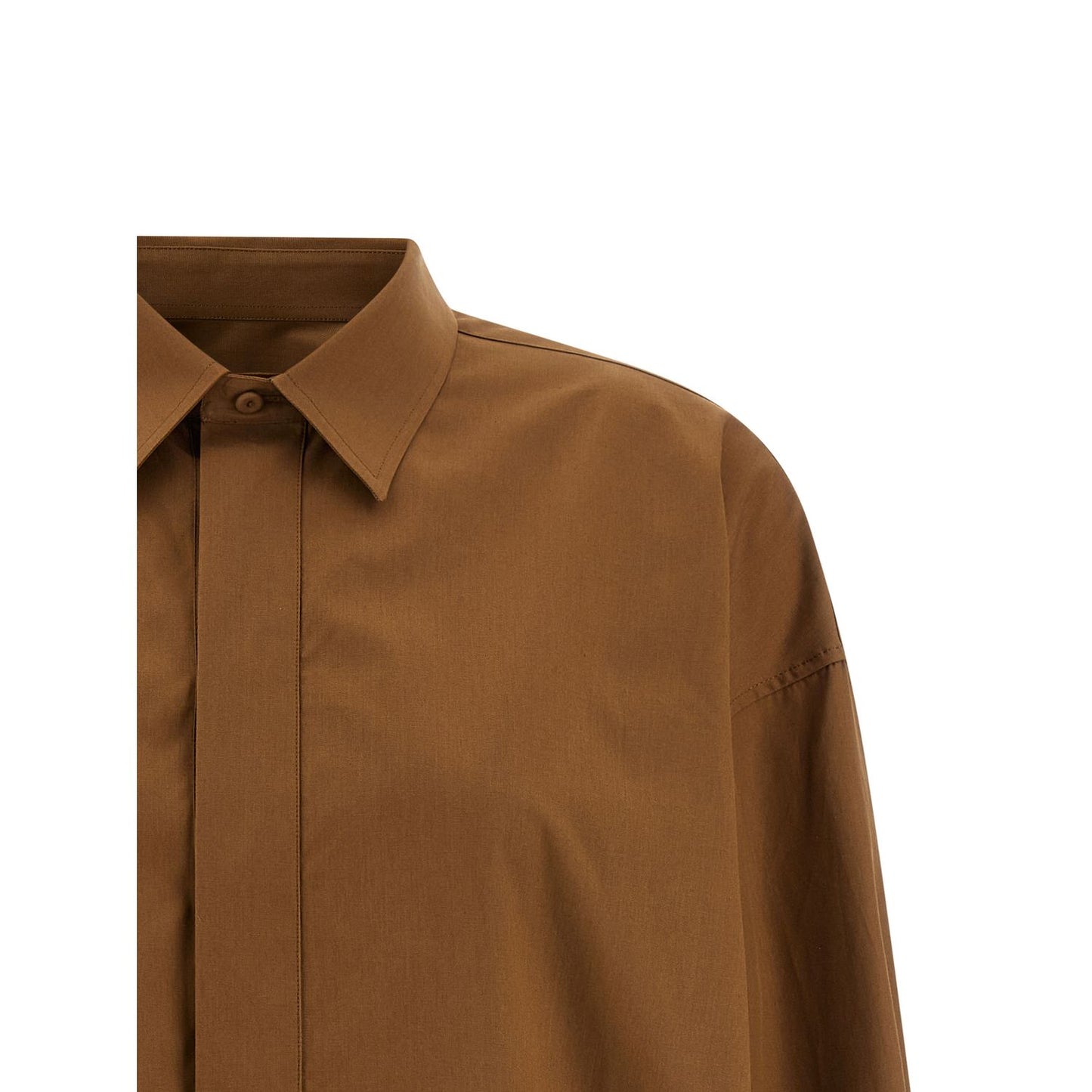 Armarium Brown Cotton Blouse