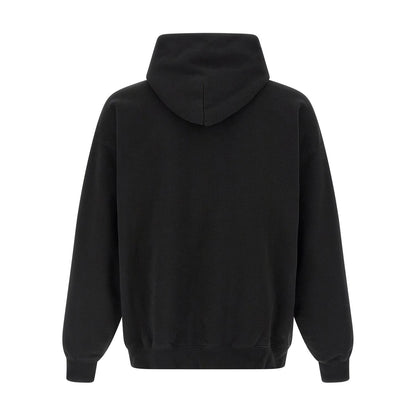 Balenciaga Black Cotton Sweatshirt