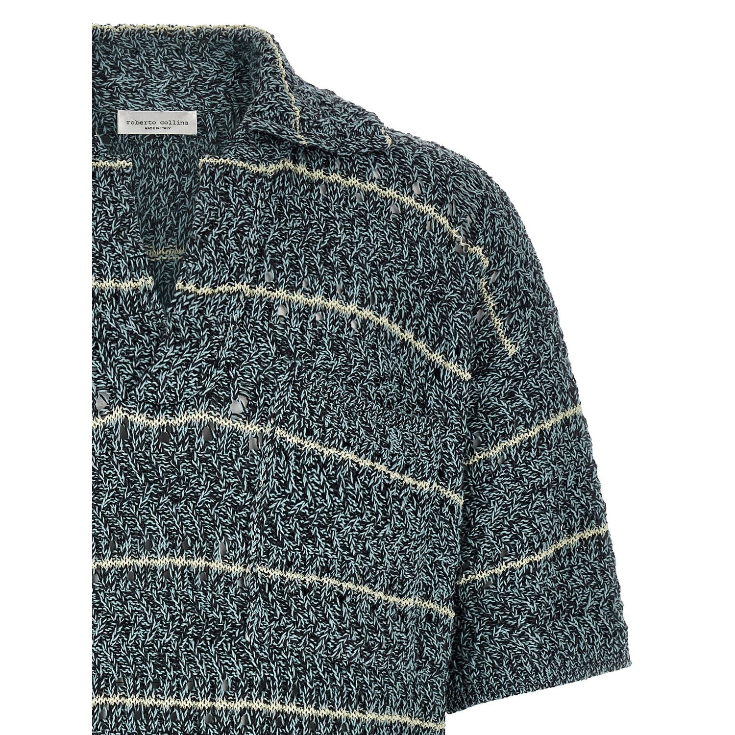 Roberto Collina Multicolor Cotton Polo Shirt