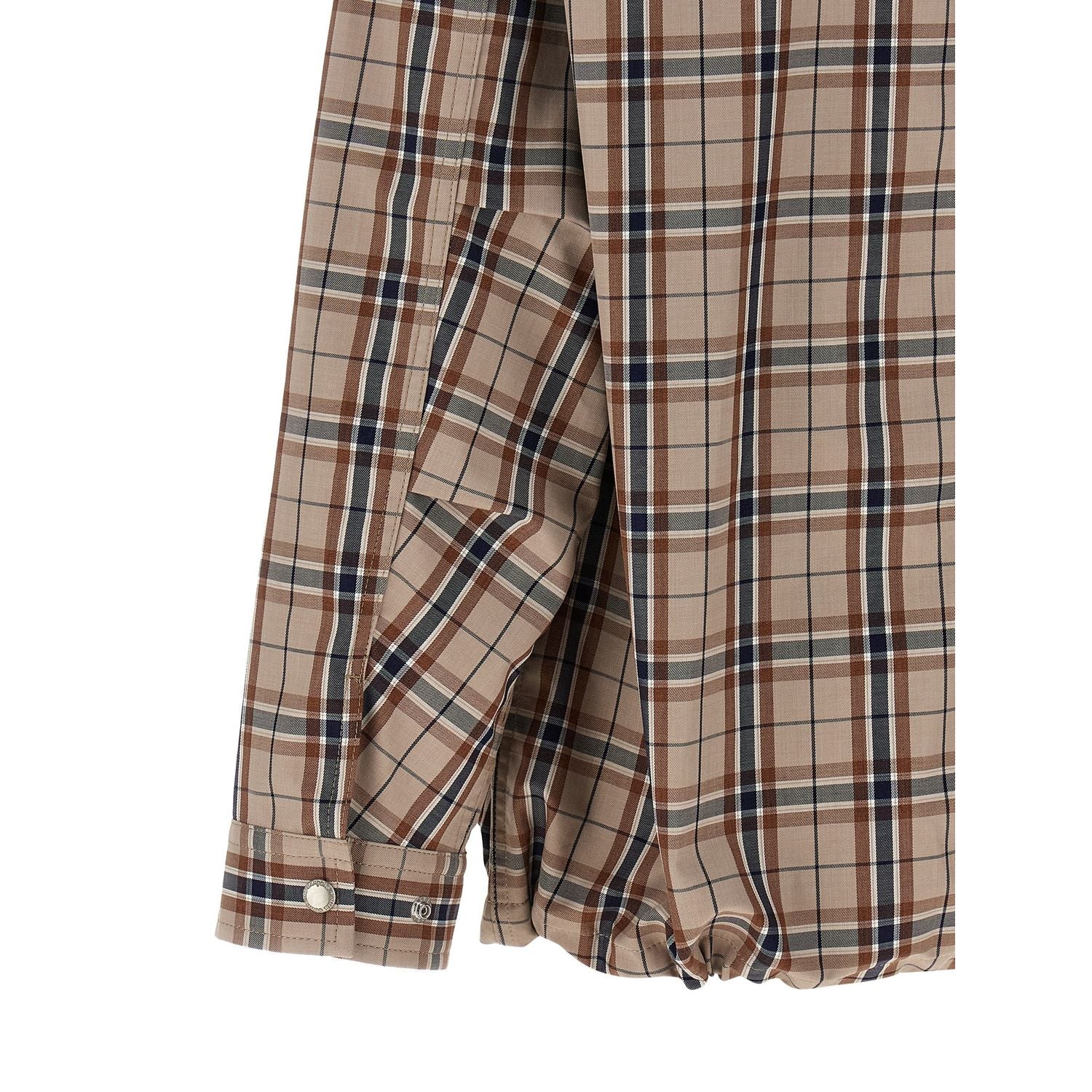 Comme Des Garçons Beige Cotton Full-Length Jacket