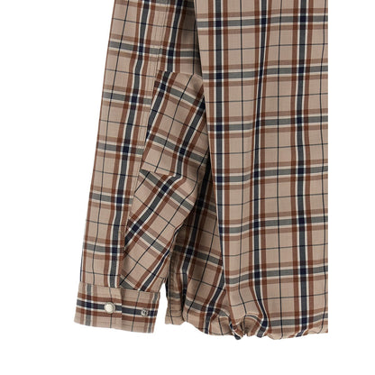 Comme Des Garçons Beige Cotton Full-Length Jacket
