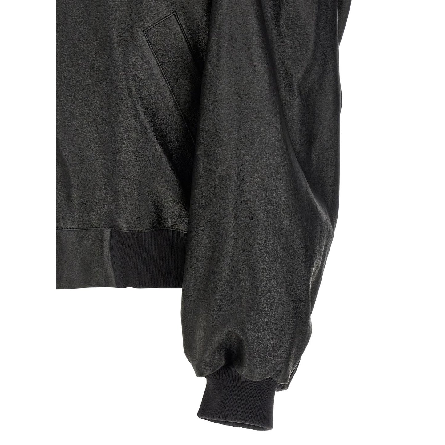 Balenciaga Black Lamb Leather Leather Jacket