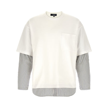 Comme Des Garçons White Cotton T-Shirt