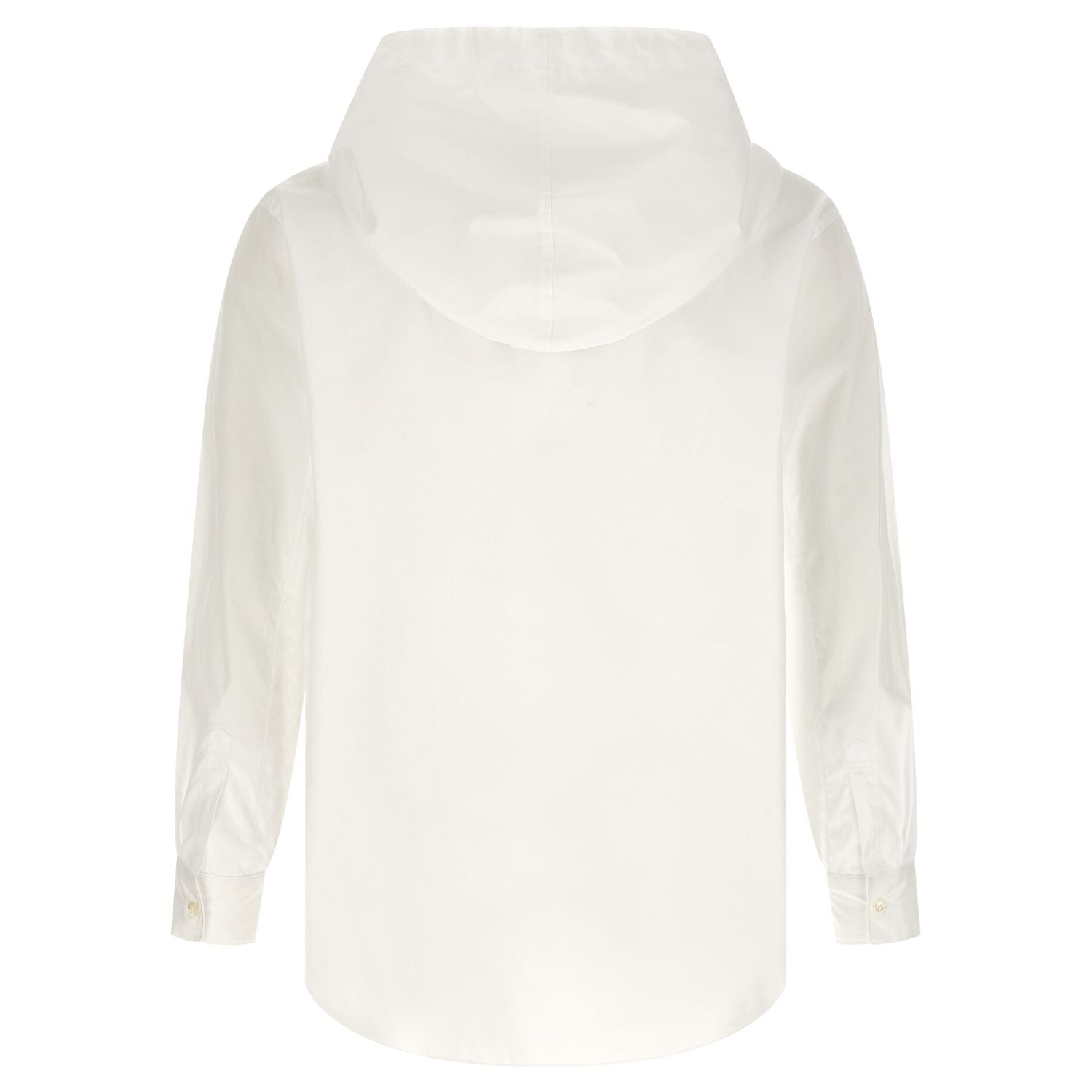 Comme Des Garçons White Cotton Blouse