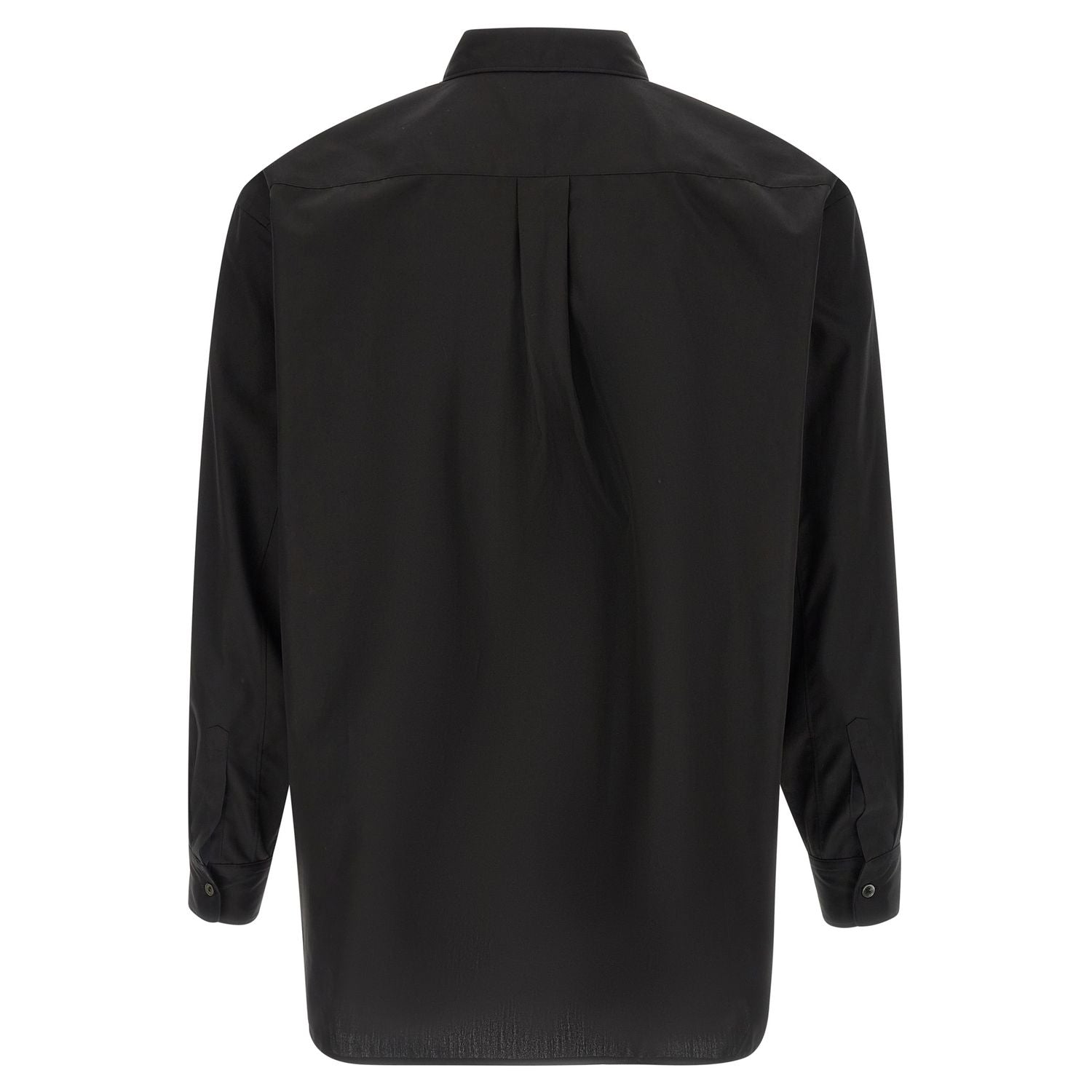 Comme Des Garçons Black Cotton Blouse