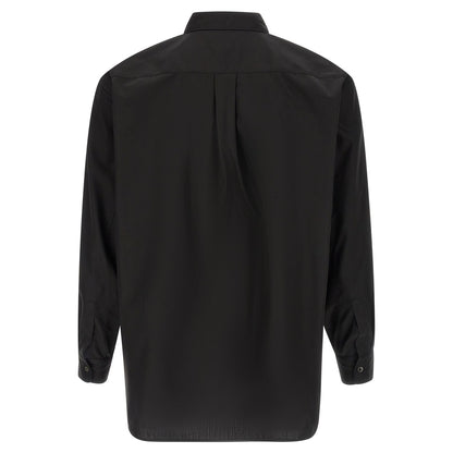 Comme Des Garçons Black Cotton Blouse