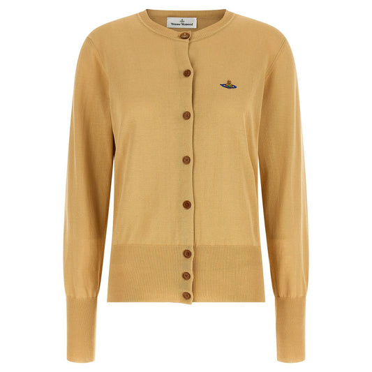 Vivienne Westwood Beige Cotton Cardigan
