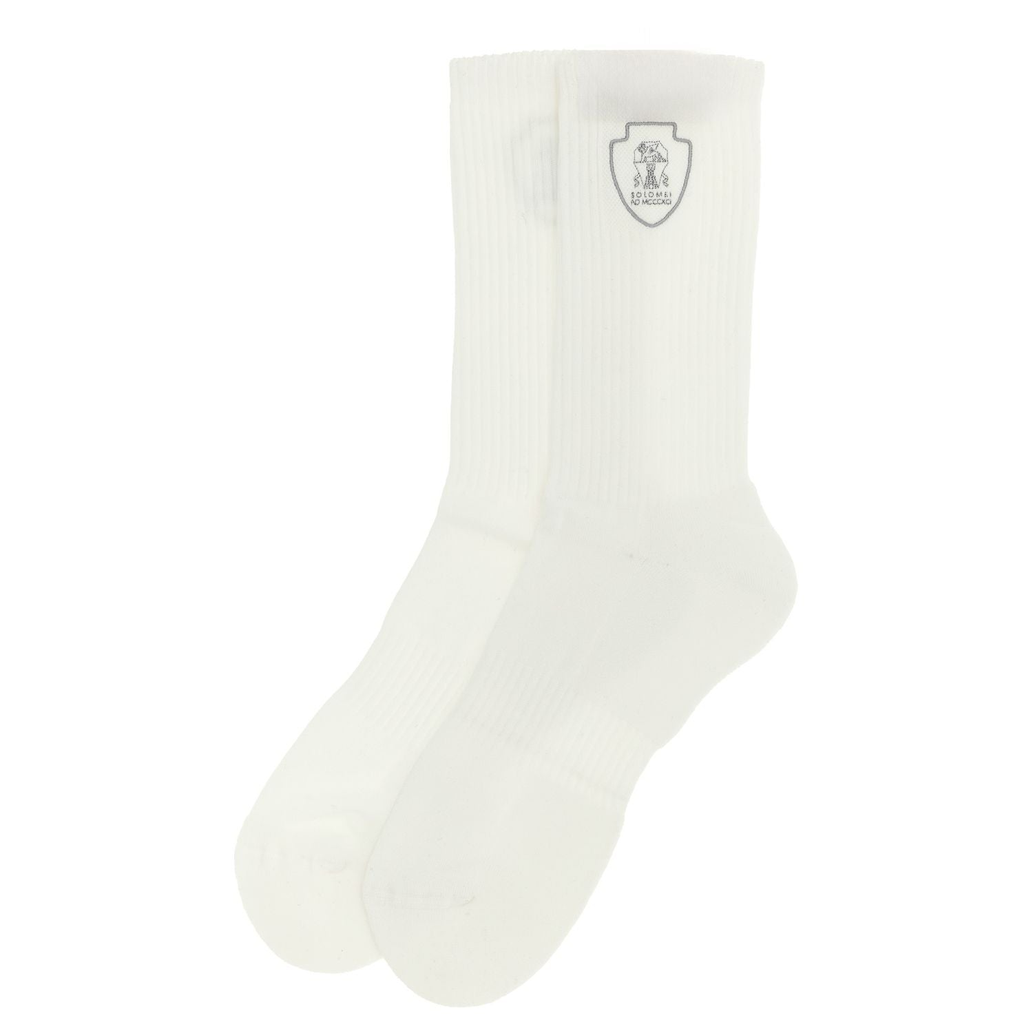 Brunello Cucinelli White Cotton Socks