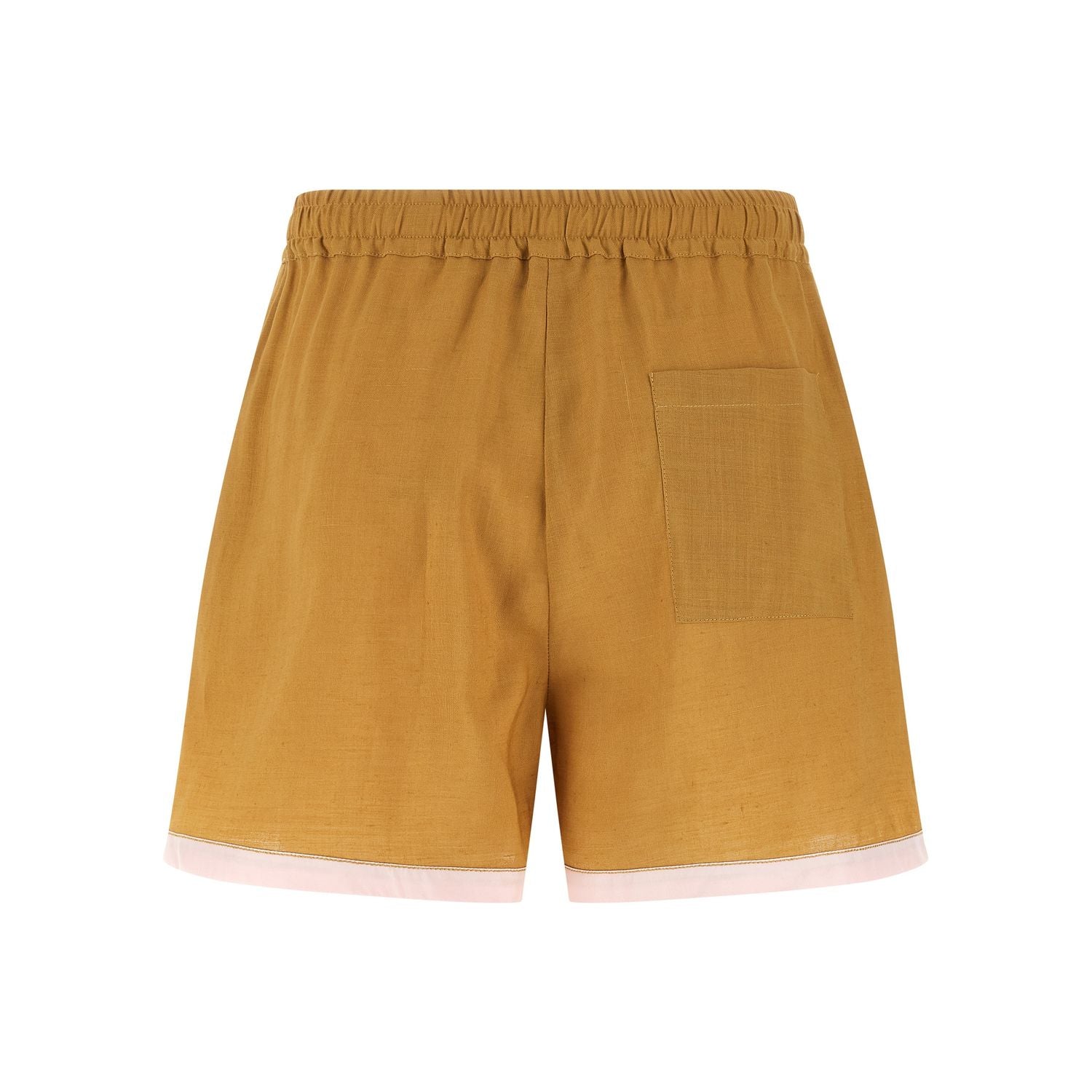 Marni Bicolor Calfskin Bermuda Shorts
