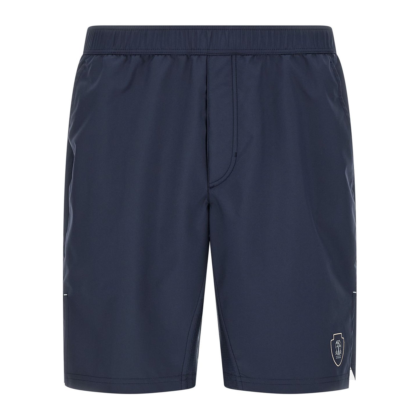 Brunello Cucinelli Blue Polyester Bermuda Shorts