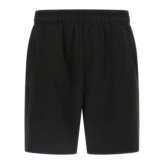 Entire Studios Black Cotton Bermuda Shorts