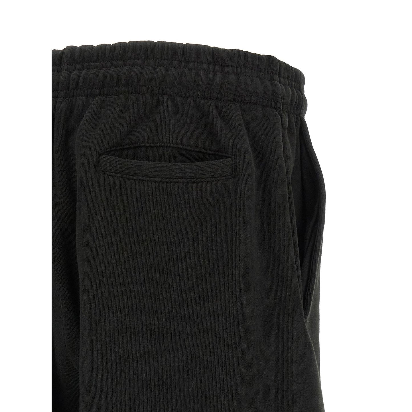 Entire Studios Black Cotton Bermuda Shorts