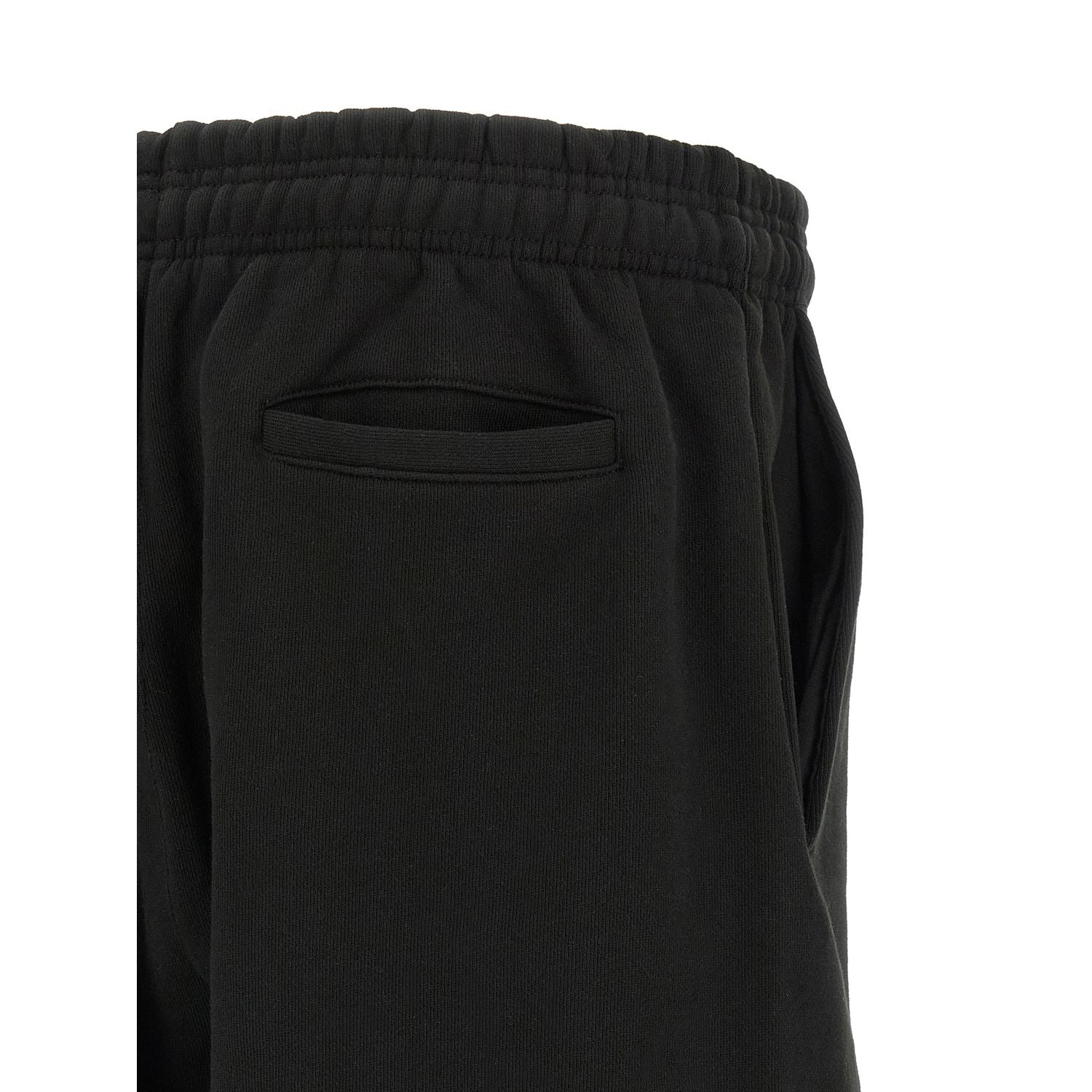 Entire Studios Black Cotton Bermuda Shorts