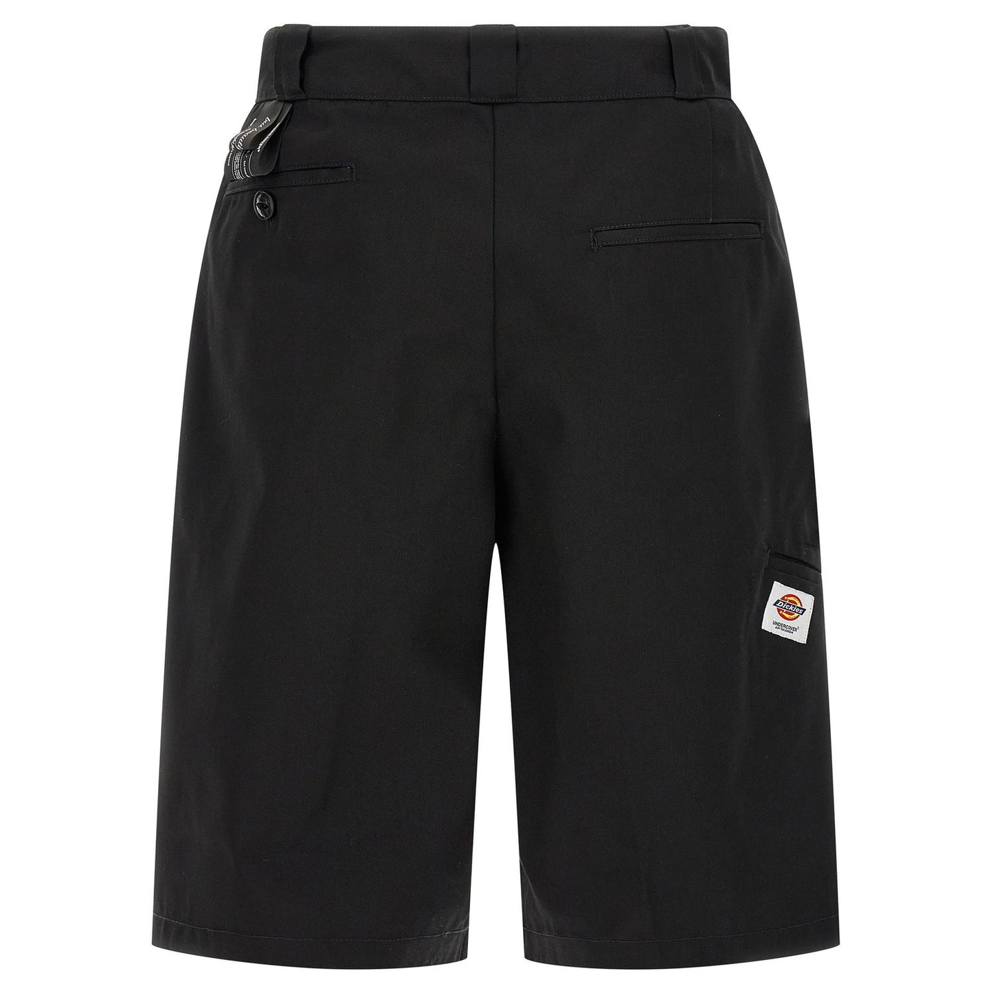 Undercover Black Polyester Bermuda Shorts