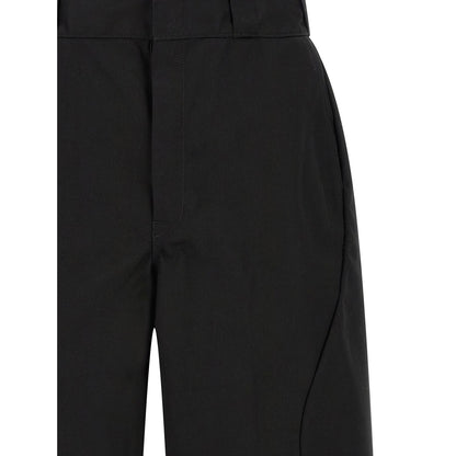 Undercover Black Polyester Bermuda Shorts