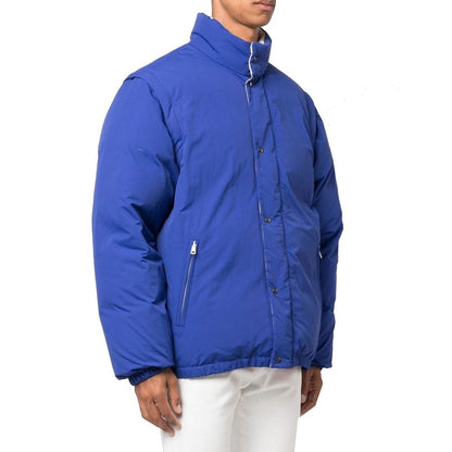 Gucci Blue Polyamide Coat