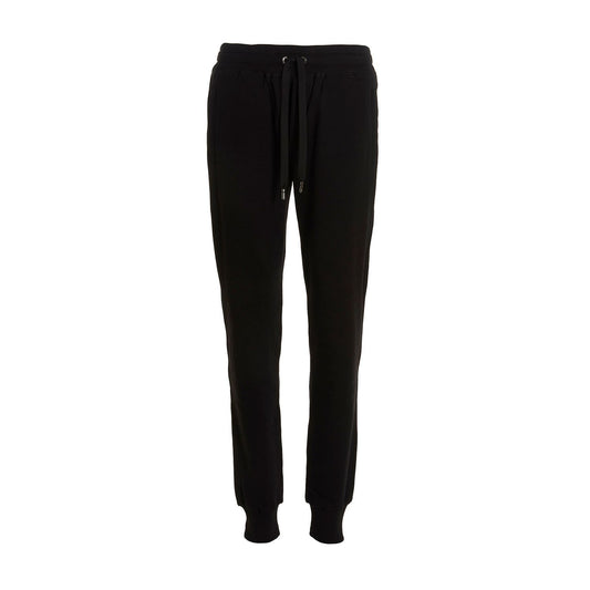 Dolce & Gabbana Black Cotton Joggers (Workout Pants)