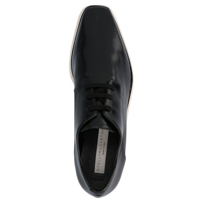 Stella McCartney Black Polyethylene Wedge Sandals