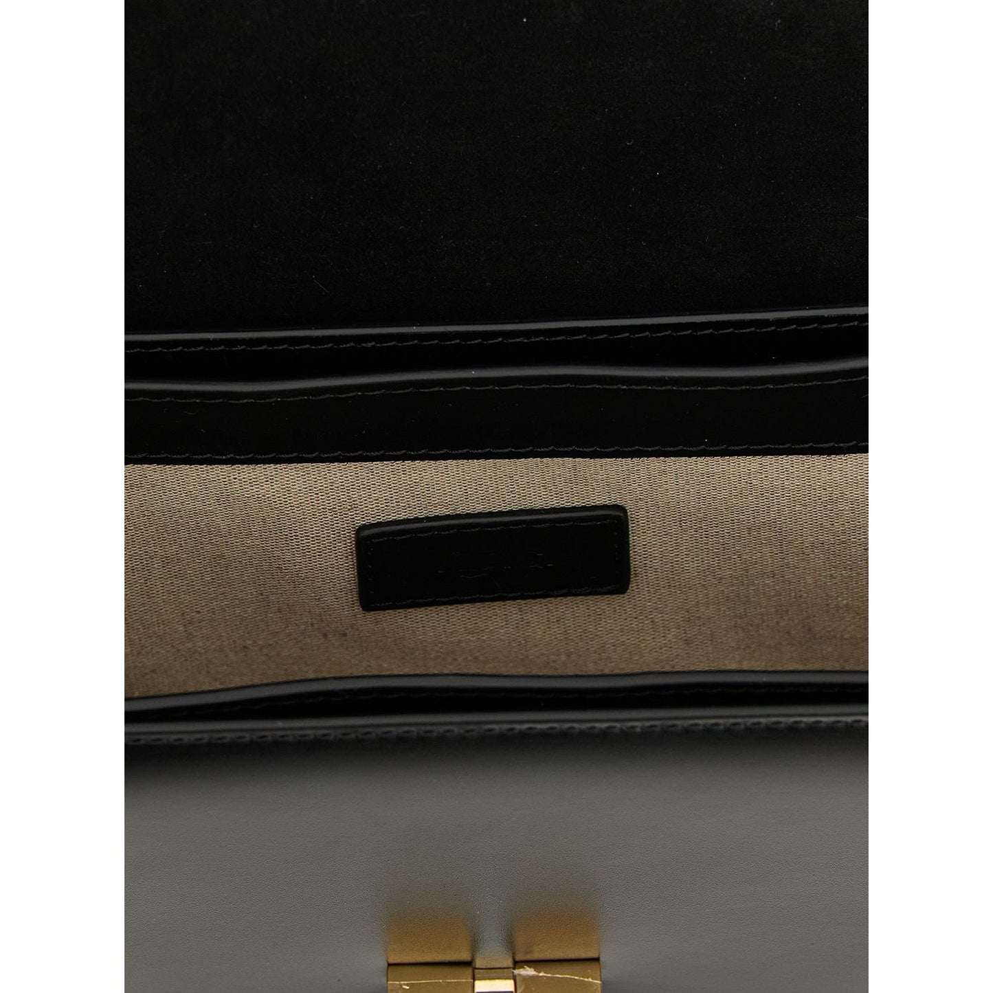A.P.C. Black Cowhide Crossbody Bag