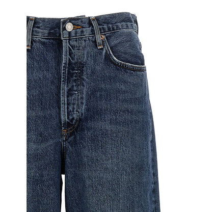 Agolde Blue Cotton Jeans Denim
