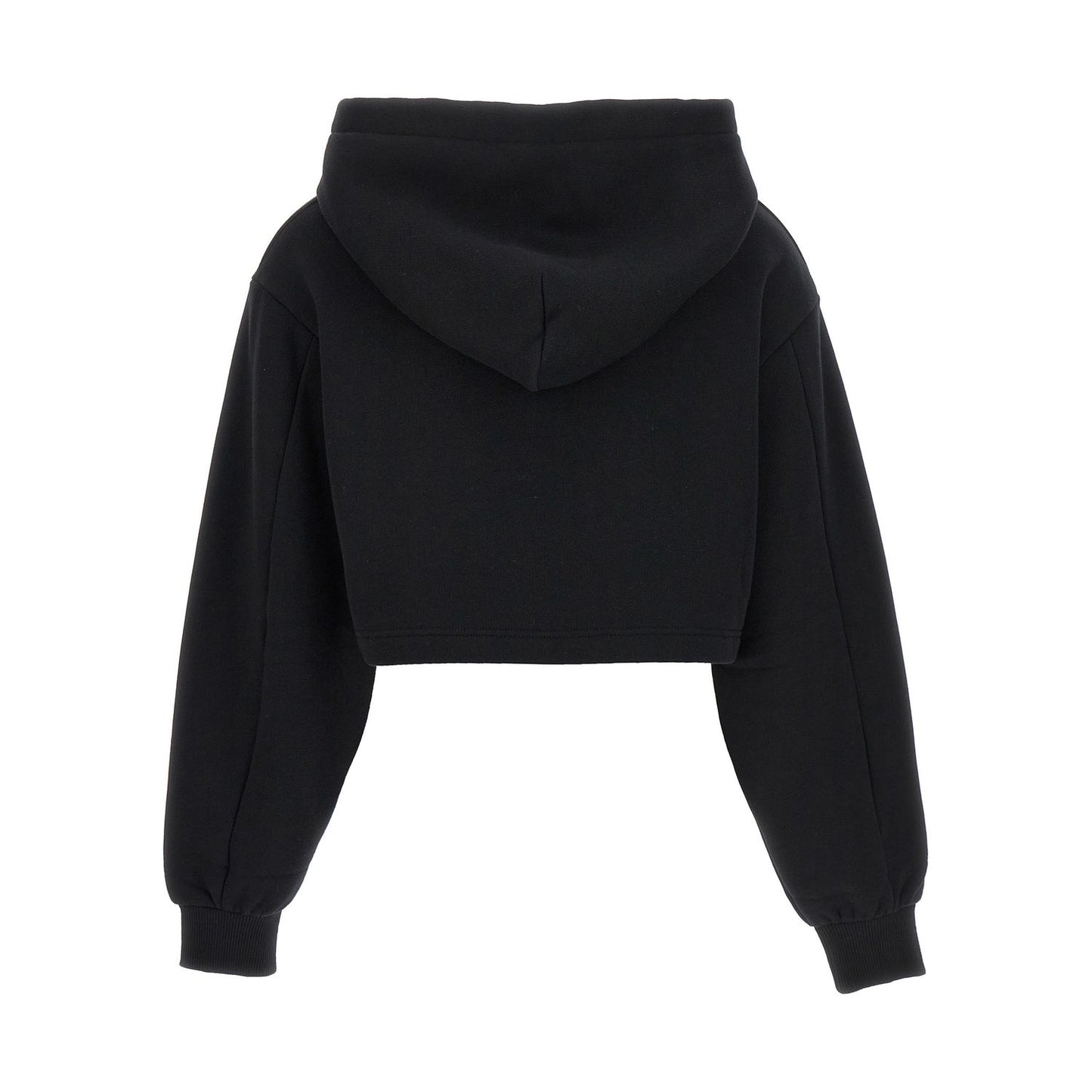 Dolce & Gabbana Black Cotton Hoodie