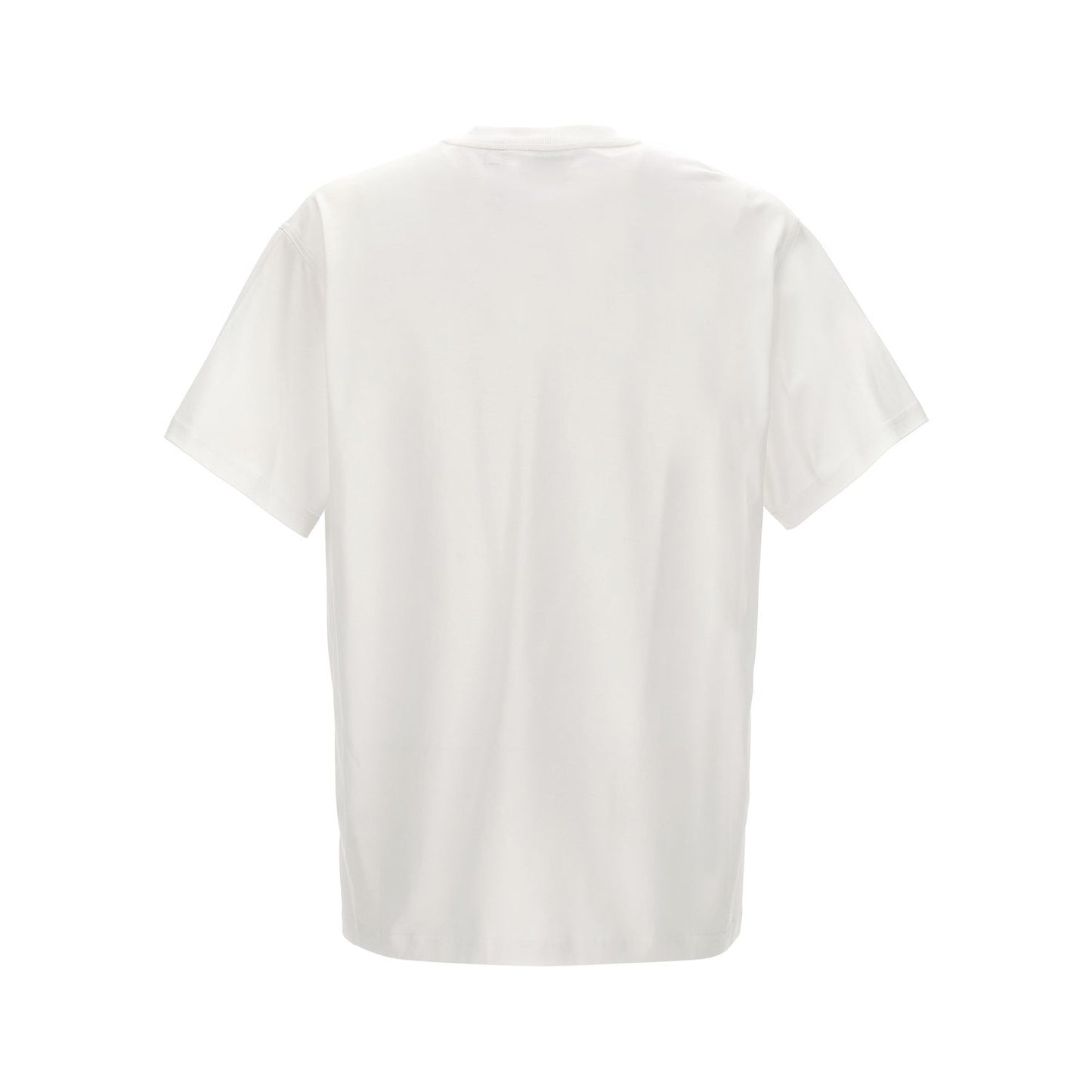 Burberry White Cotton T-Shirt