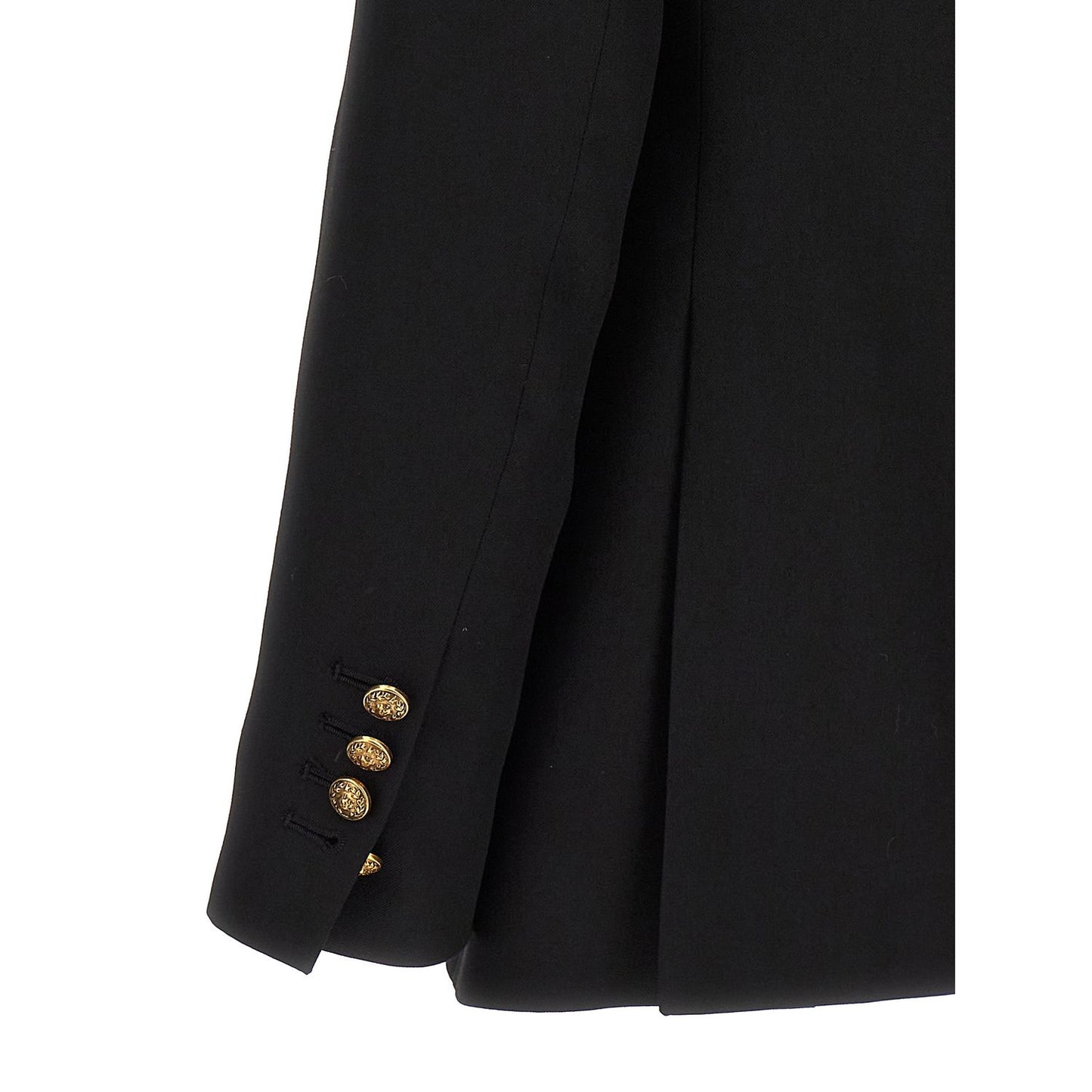 Golden Goose Black Virgin Wool Blazer