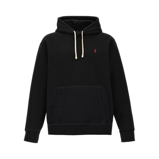 Polo Ralph Lauren Black Cotton Sweatshirt