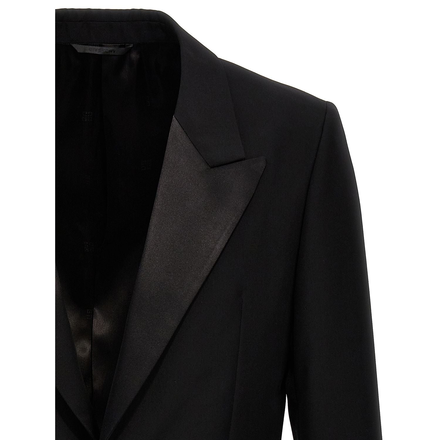 Givenchy Black Wool Blazer