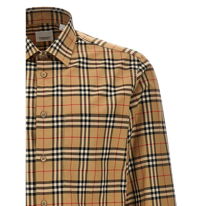 Burberry Beige Cotton Blouse