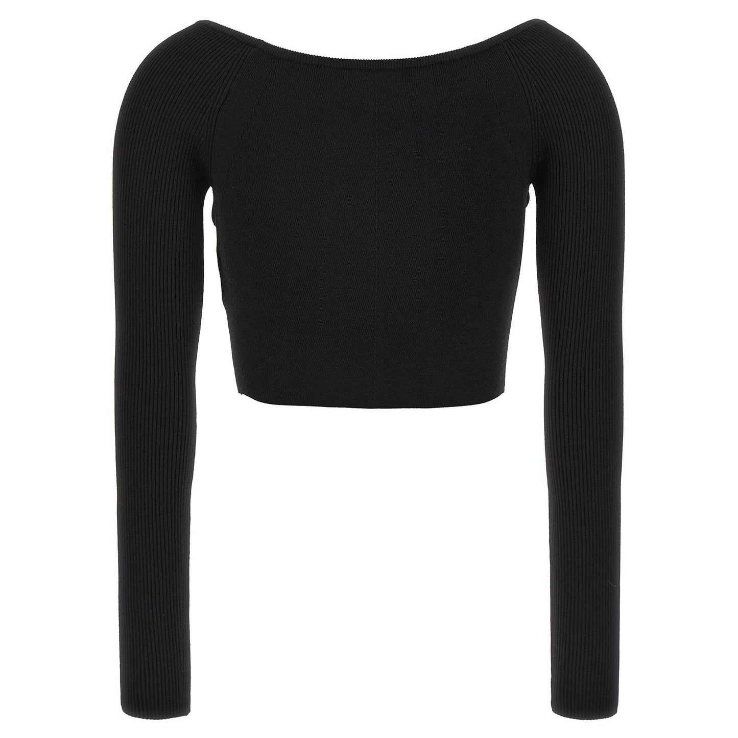 Diesel Black Viscose Cardigan