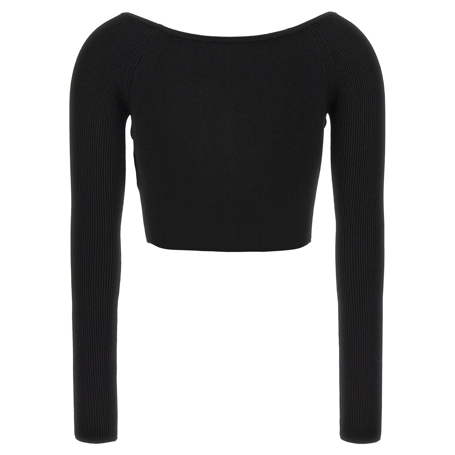 Diesel Black Viscose Cardigan