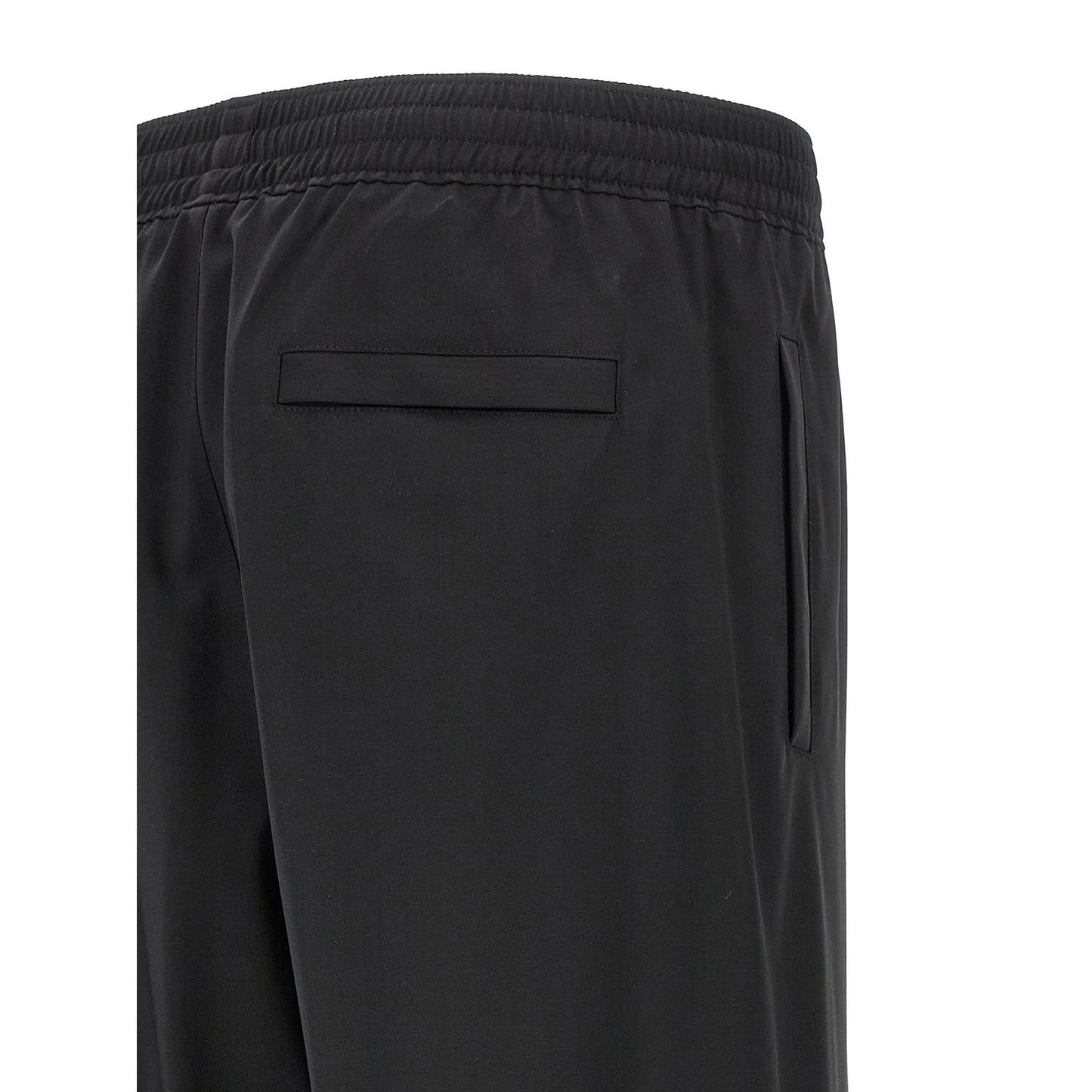 Givenchy Black Virgin Wool Casual Pants