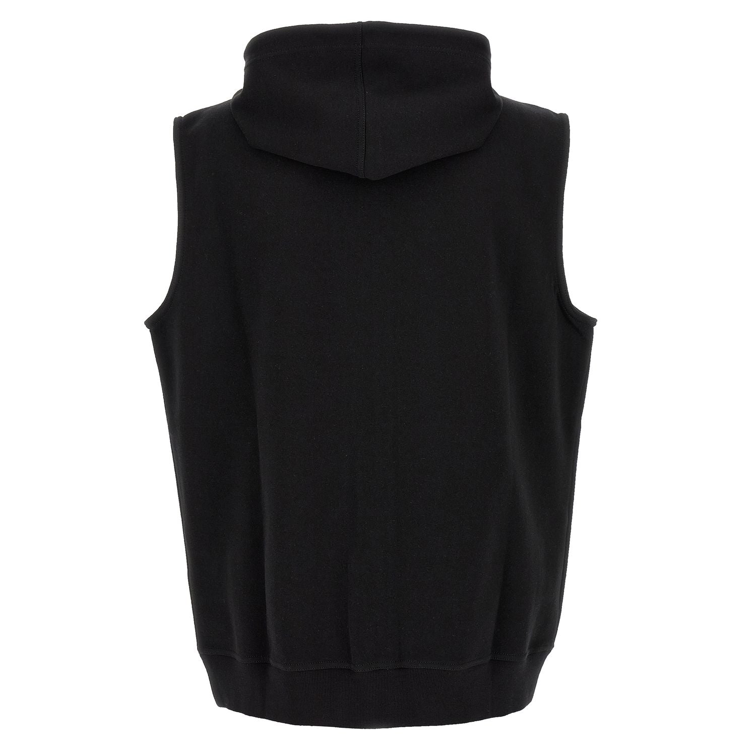 Brunello Cucinelli Black Cotton Sleeveless Jacket