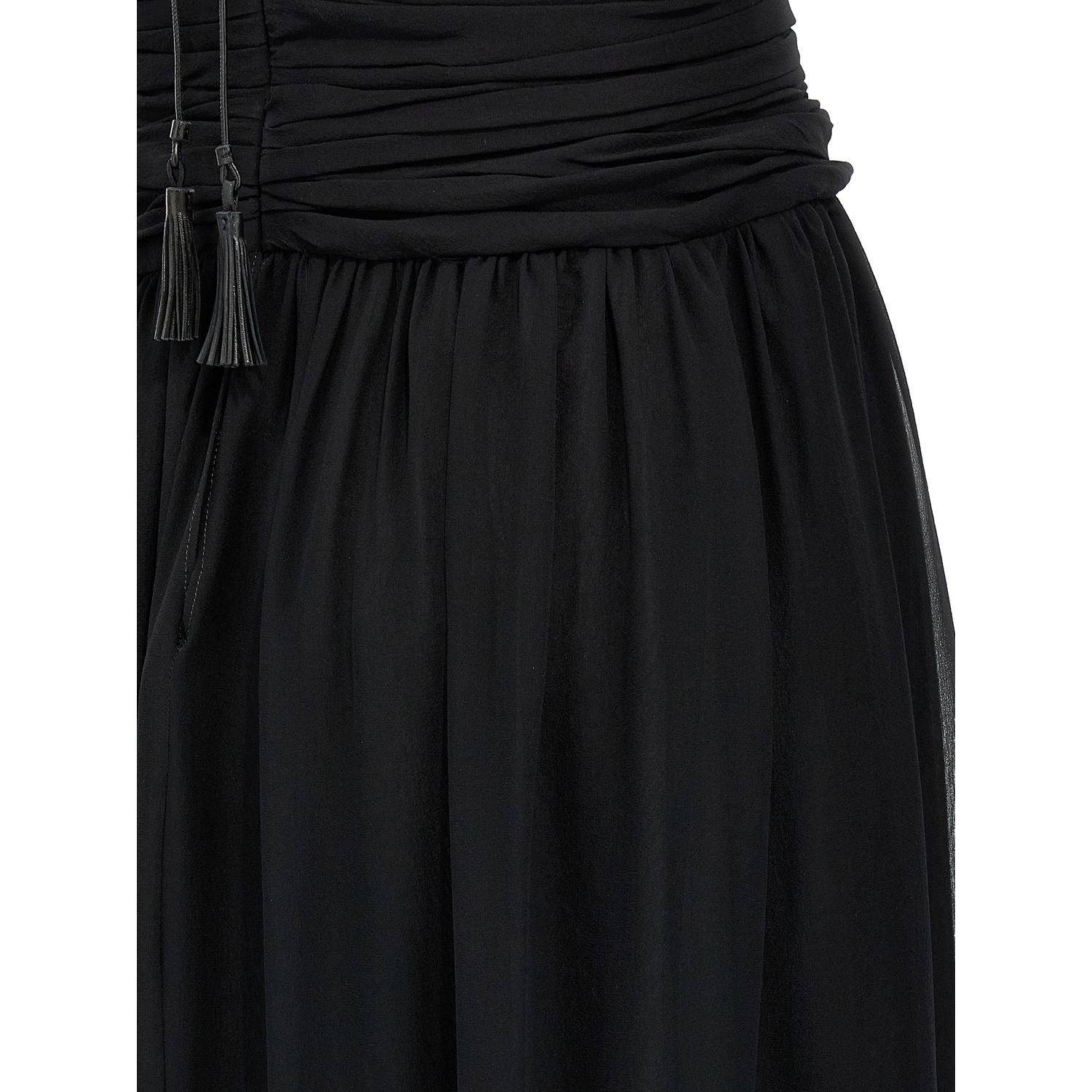 Tom Ford Black Silk Long Dress
