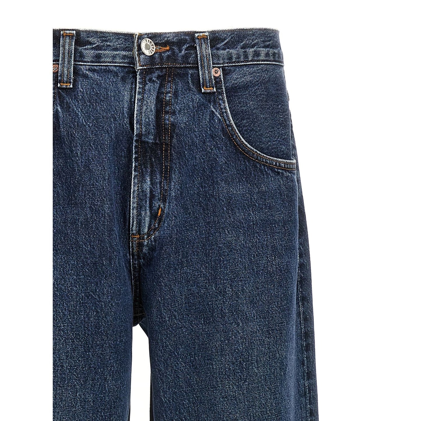 Agolde Blue Cotton Jeans Denim