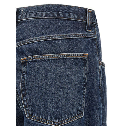 Agolde Blue Cotton Jeans Denim