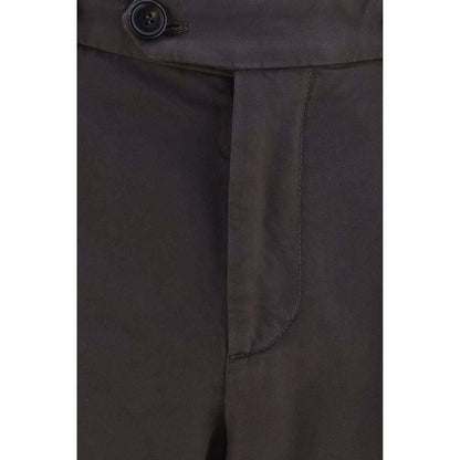 Brunello Cucinelli Brown Cotton Casual Pants