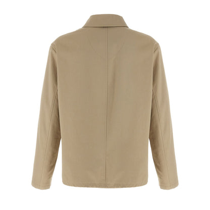 Burberry Beige Cotton Full-Length Jacket