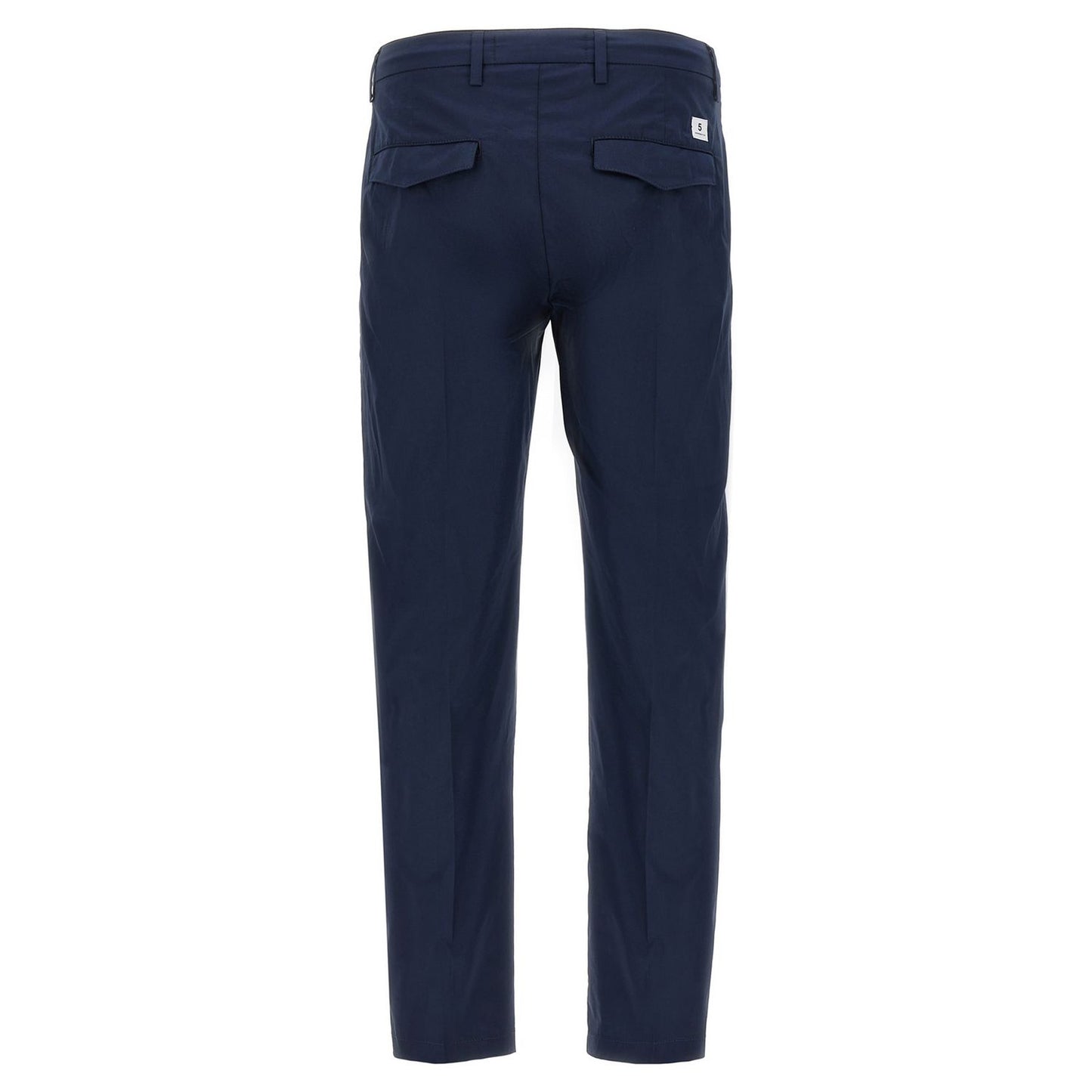 Department 5 Blue Cotton Cropped Pants