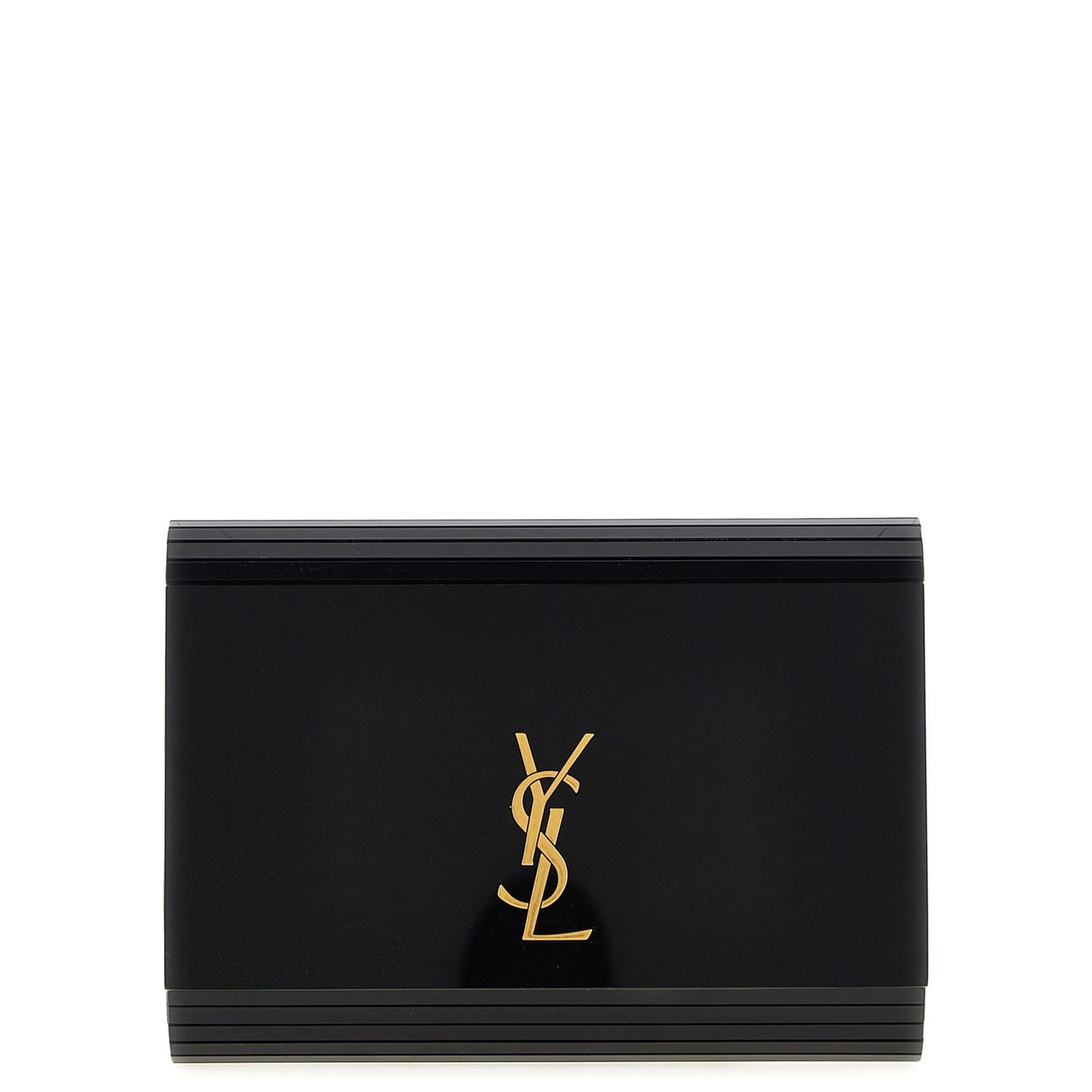 Saint Laurent Black Plexiglass Crossbody Bag