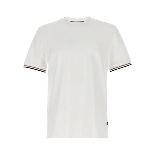 Hugo Boss White Cotton T-Shirt