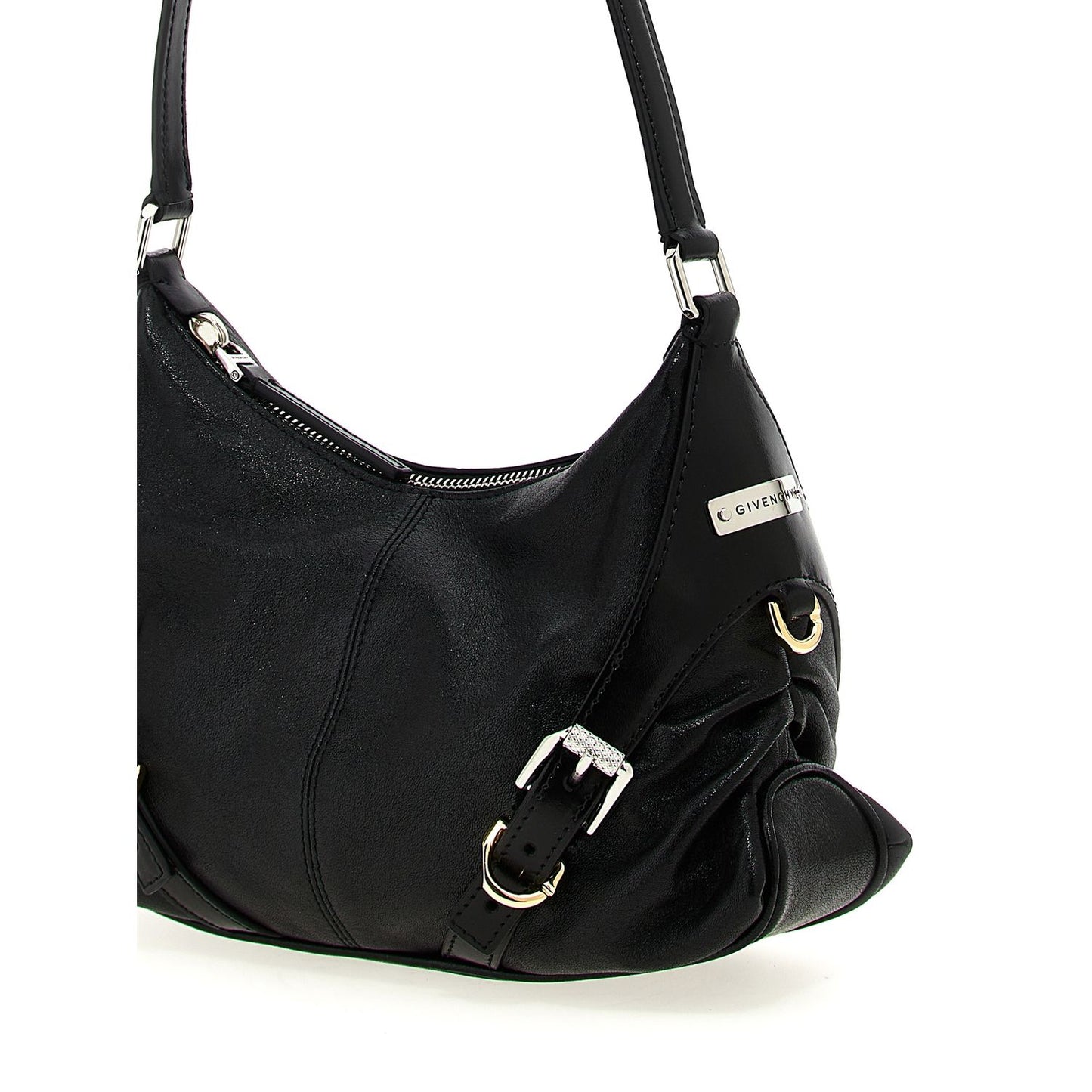 Givenchy Black Lamb Leather Shoulder Bag
