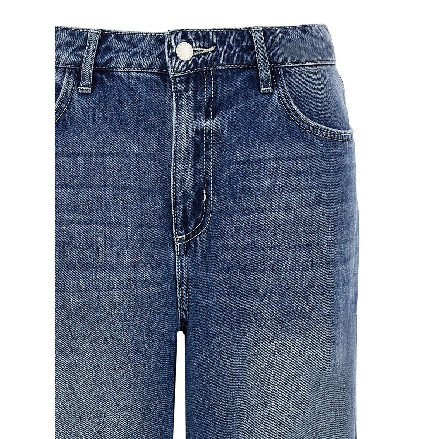 L'Agence Blue Cotton Jeans Denim