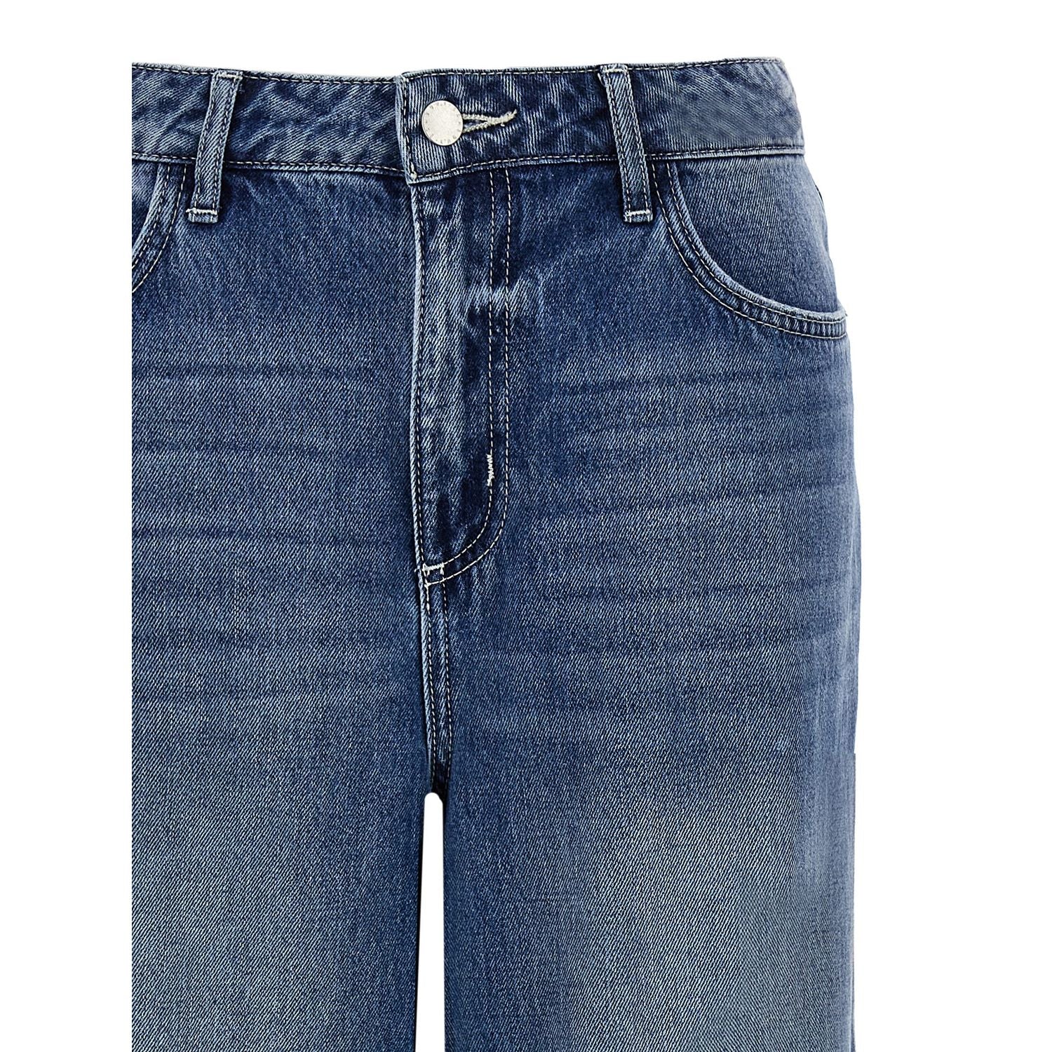L'Agence Blue Cotton Jeans Denim