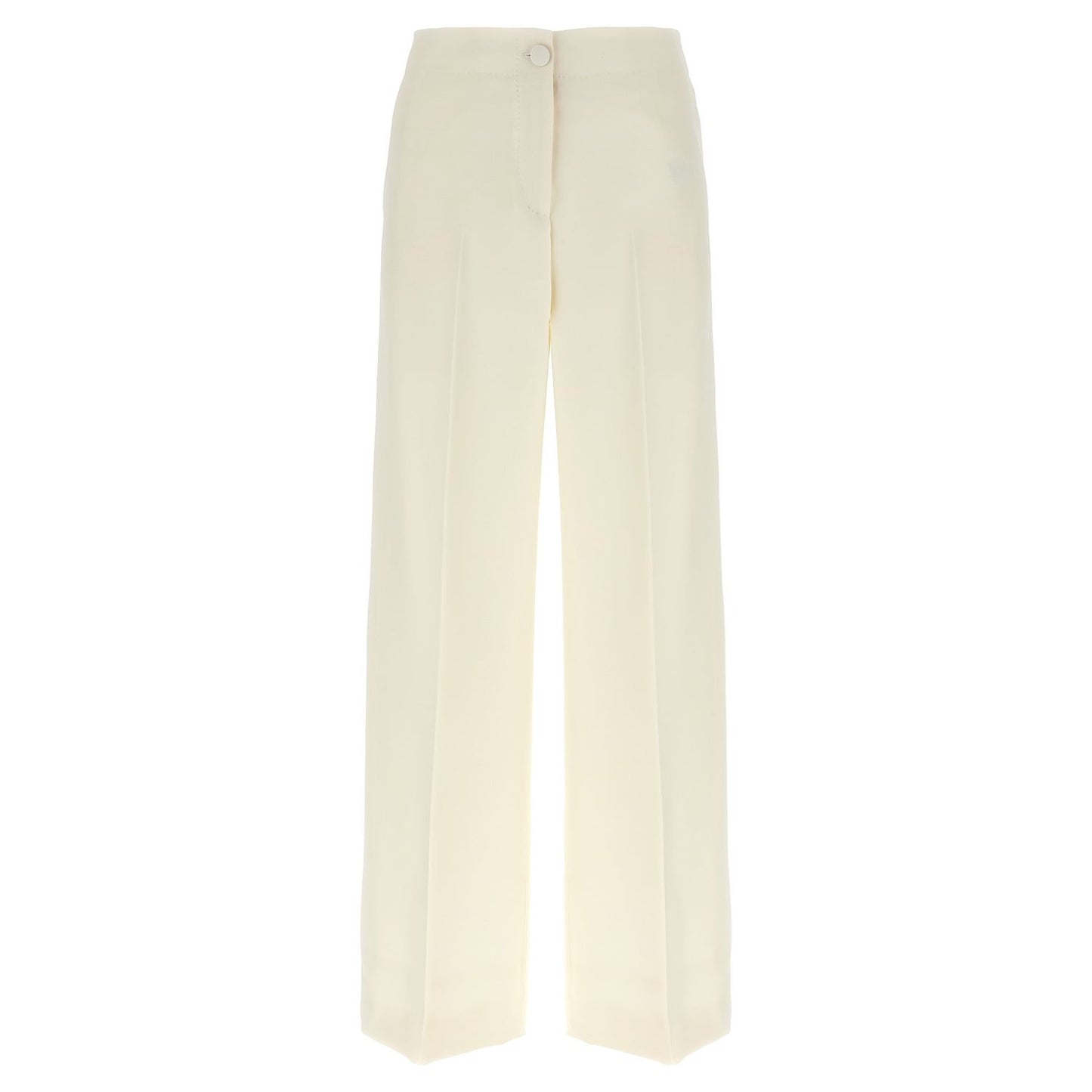Brioni White Wool Casual Pants