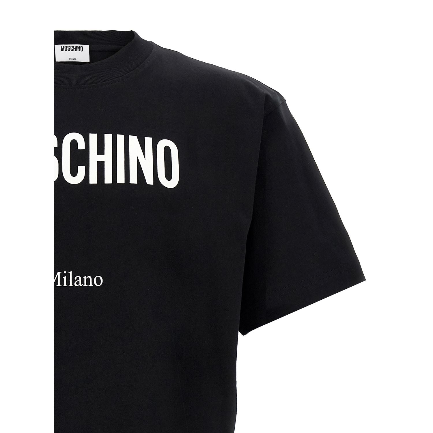 Moschino Bicolor Cotton T-Shirt