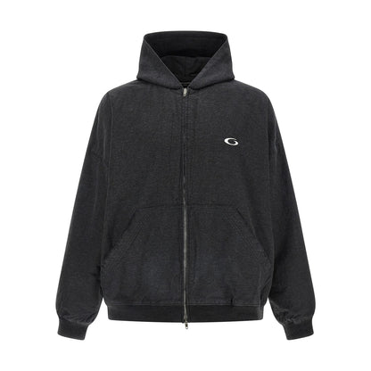 Balenciaga Gray Cotton Sweatshirt