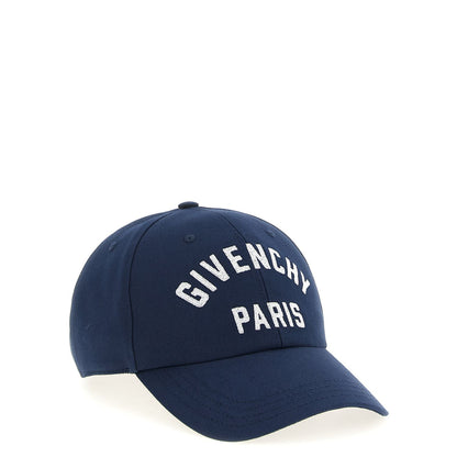 Givenchy Blue Cotton Cap (Baseball Hat)